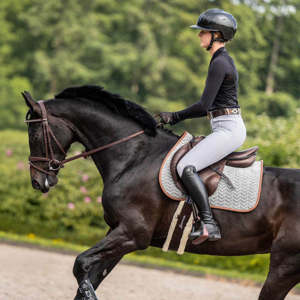 Dominick saddle pad jumping
